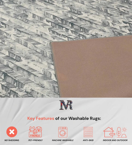 Stylish charcoal gray rug perfect for minimalist interiors.