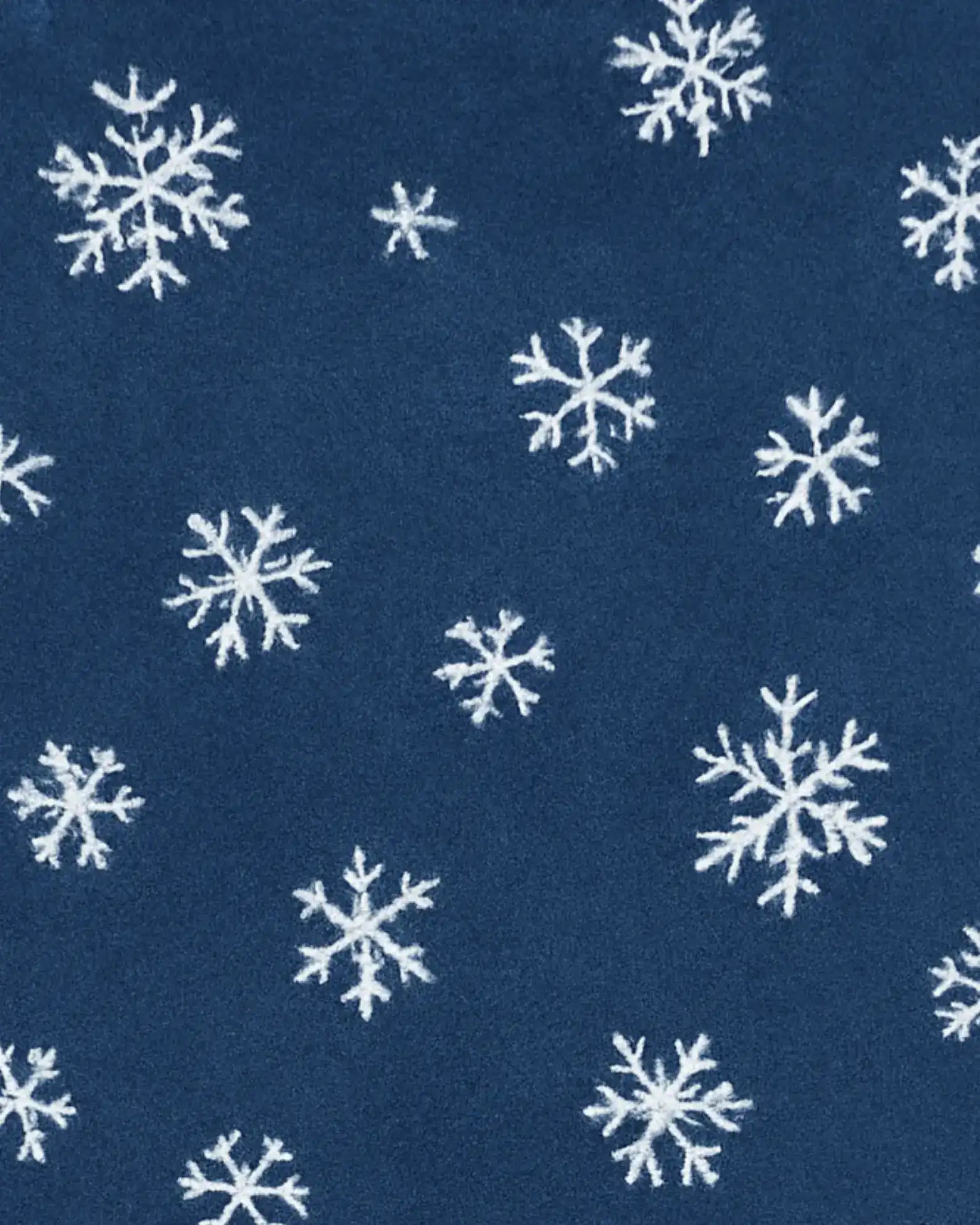 Blue holiday snowman rug runner for hallways and entryways.