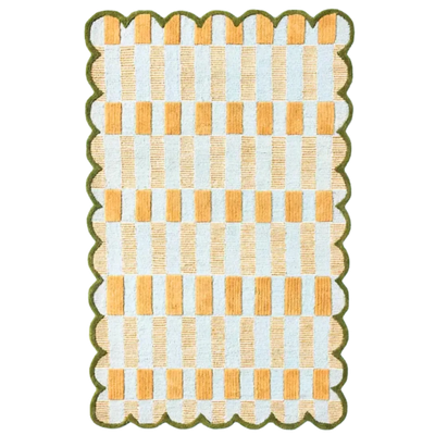 Yellow rug