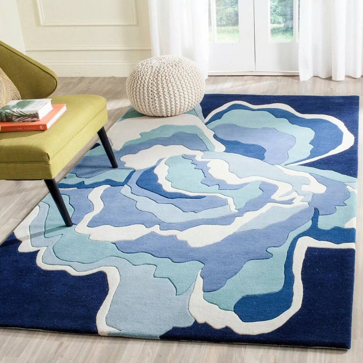 Coastal blue Rug