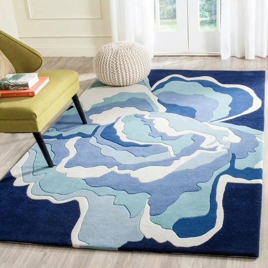 Coastal blue Rug