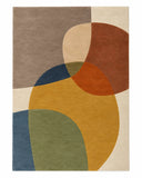 Desert Forms Abstract Wool Area Rug 