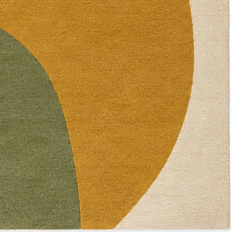 Desert Forms Abstract Wool rug