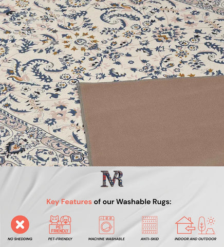 Stylish gray medallion rug ideal for traditional and transitional spaces.