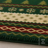 Green christmas snowflake ug