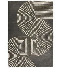 modern abstract rug