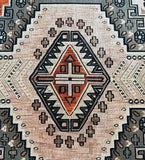 Beige Traditional Rug - Machine Washable
