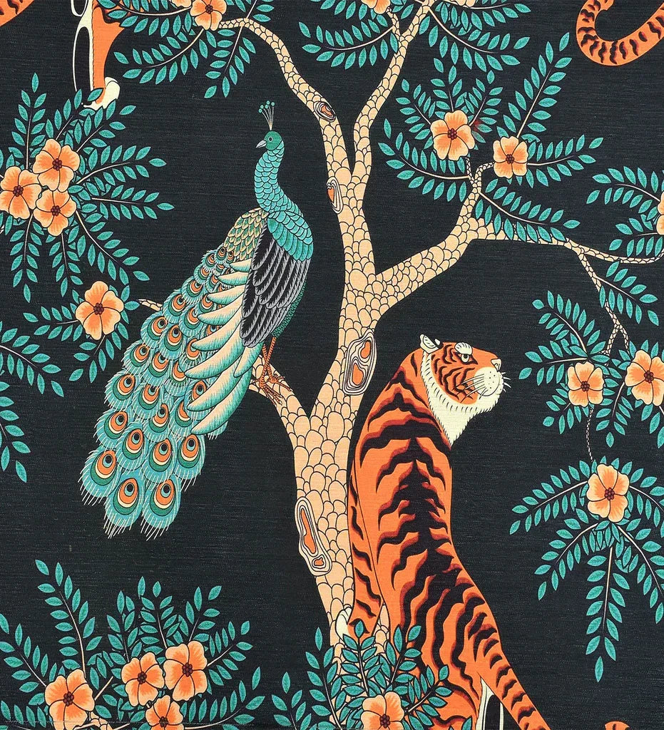 Vibrant nature-inspired rug for playful interiors.