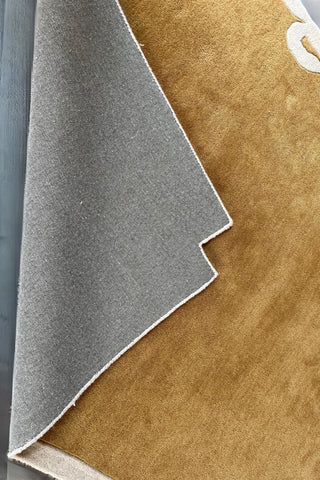 Minimalist with Border Accents Design Hand Tufted Rug.