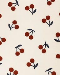 Premium hand-tufted wool cherry rug for modern and Scandinavian interiors.