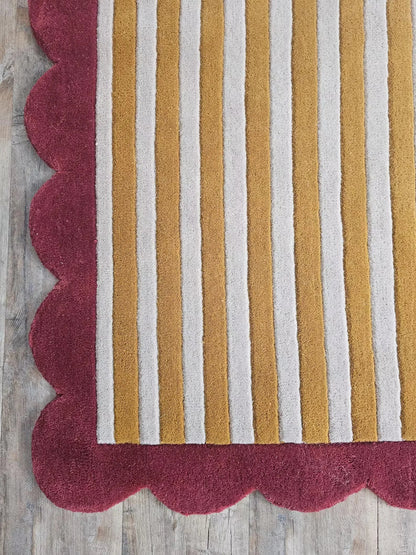 Modern Scallop Rug