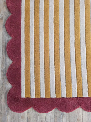 Modern Scallop Rug