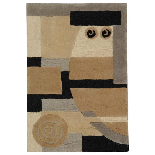 geometric rug