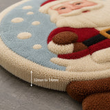 Multicolor christmas snow wool ug
