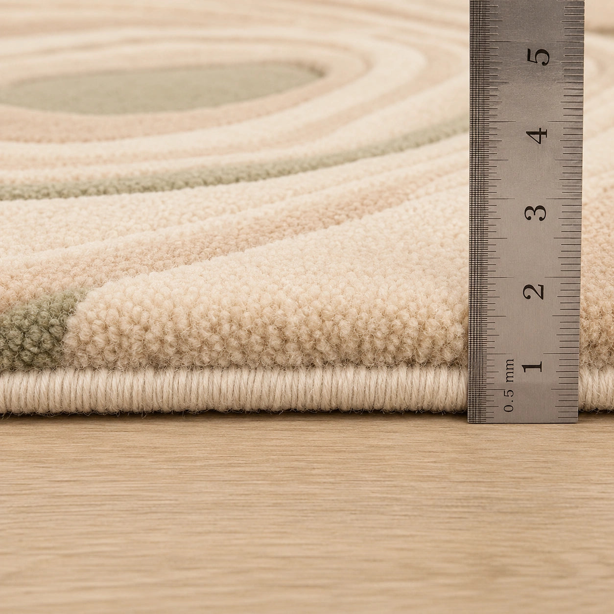 Pebble path rug