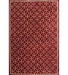 burgundy rug