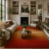 ombre wol rug
