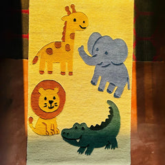 Safari Jungle Animals kids rug