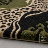 Safari flow wool rug