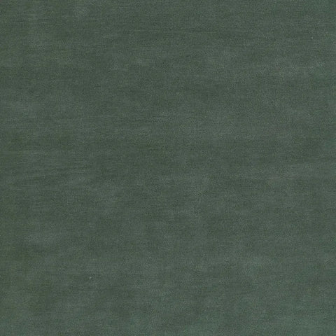 Wool sage green rug with light border - minimal hand-tufted carpet for stylish interiors