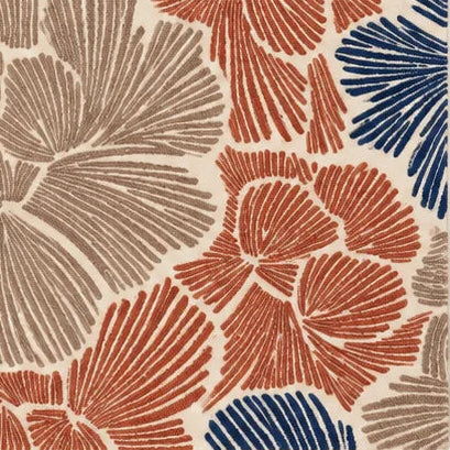Sand Dune Botanical Wool Area Rug