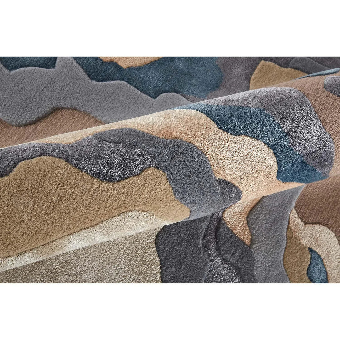 Brown rug