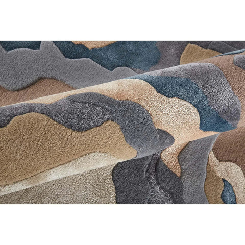 Brown rug