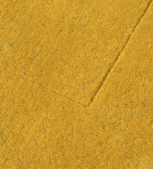 Luxury solid yellow rug for modern and bright interiors
