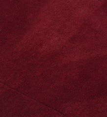 Luxury solid maroon rug for modern living room décor