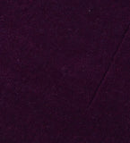 Luxury solid purple rug with subtle border design