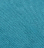 Luxury teal wool rug with contemporary textured finish