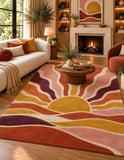 Sunset_Waves_Wool__Rug_