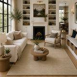 tape solid hand tufted rug