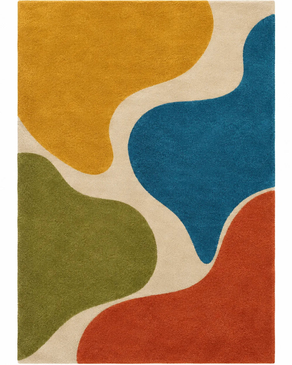 Terra Flow Wool Area Rug 