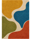 Terra Flow Wool Area Rug 