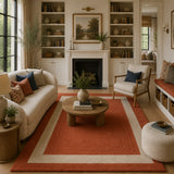 terracota rug
