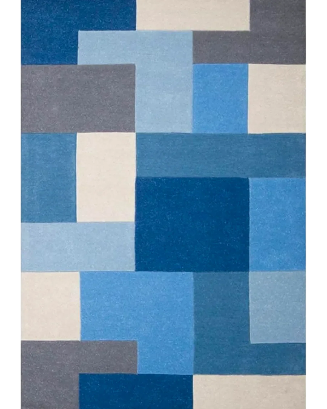 blue rug