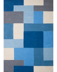 blue rug