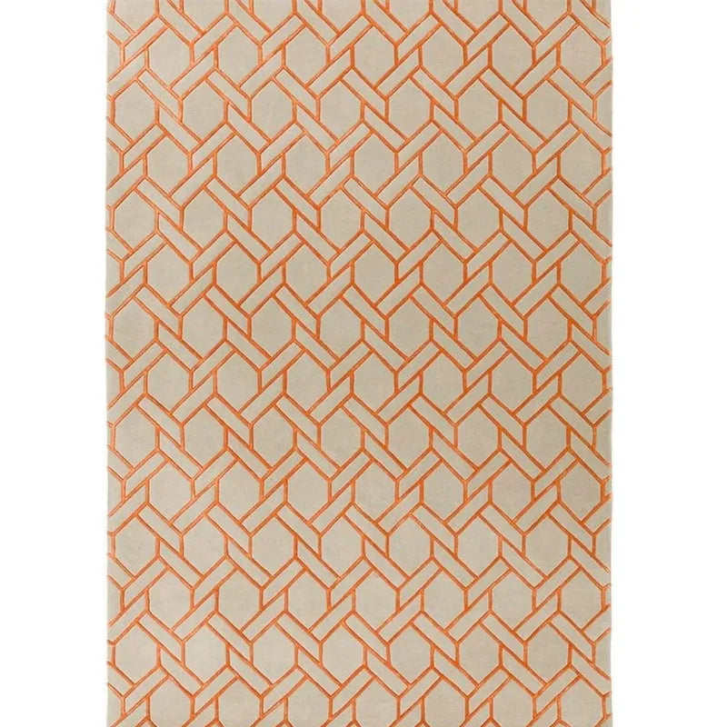 Orange rug