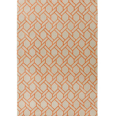Orange rug