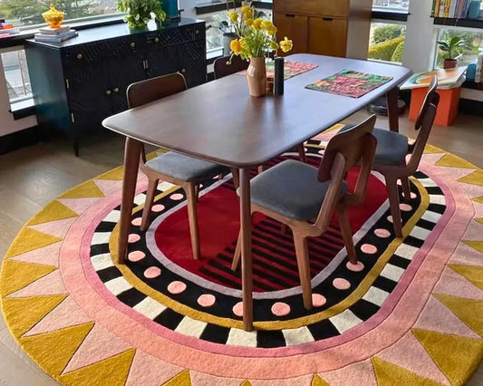 Oval rug