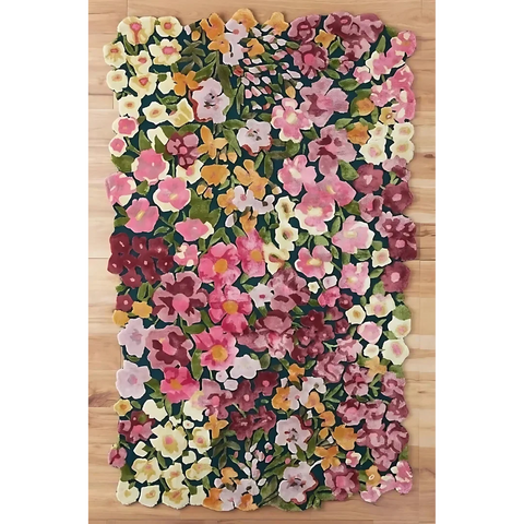 Floral rug