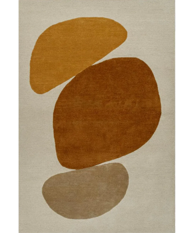 large cream rug