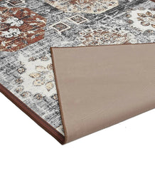 Durable vintage-style patterned rug for classic interiors.