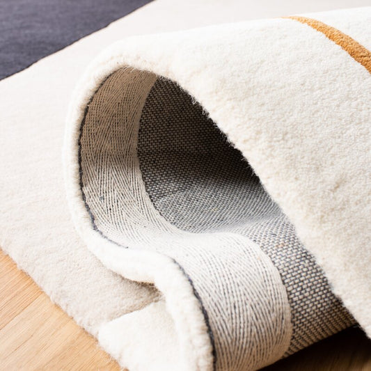 White rug