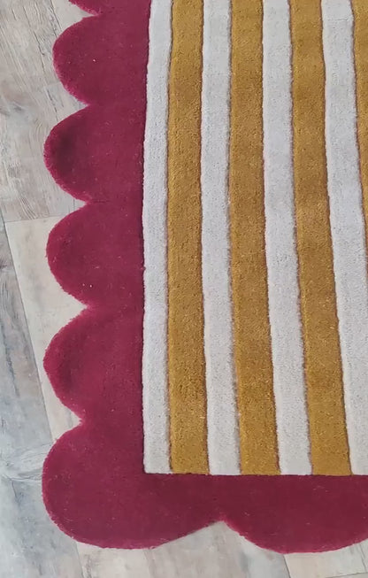 Modern Striped rug