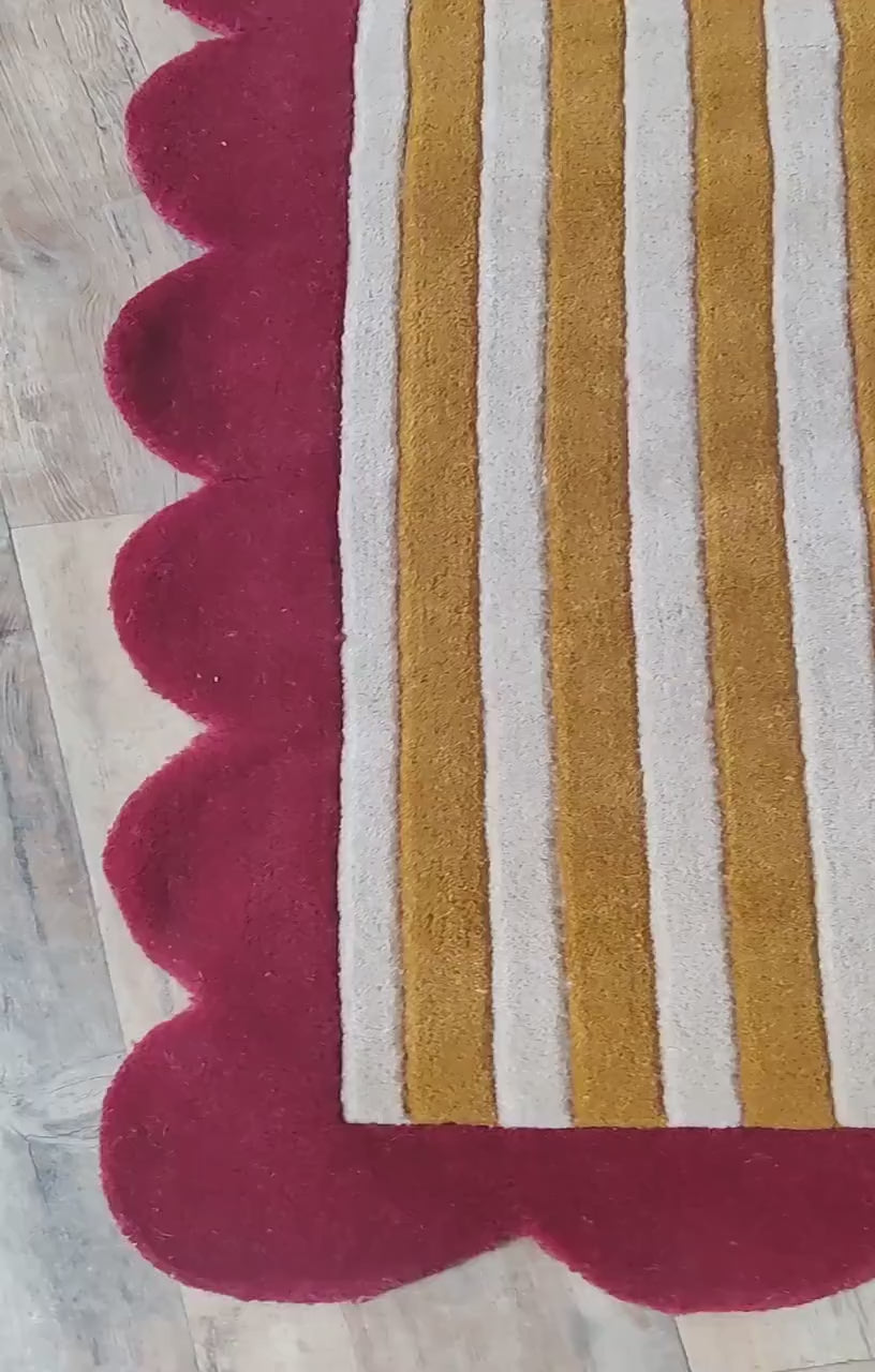 Modern Striped rug