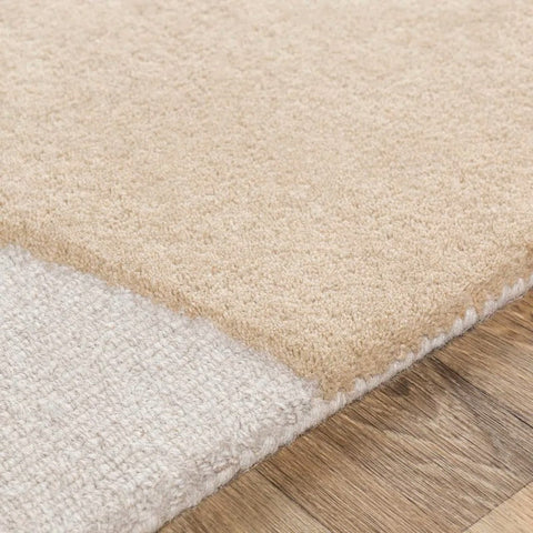 black and white geometric rug