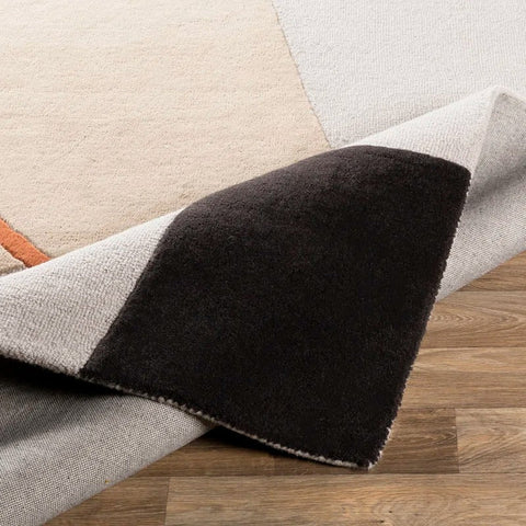 White rug