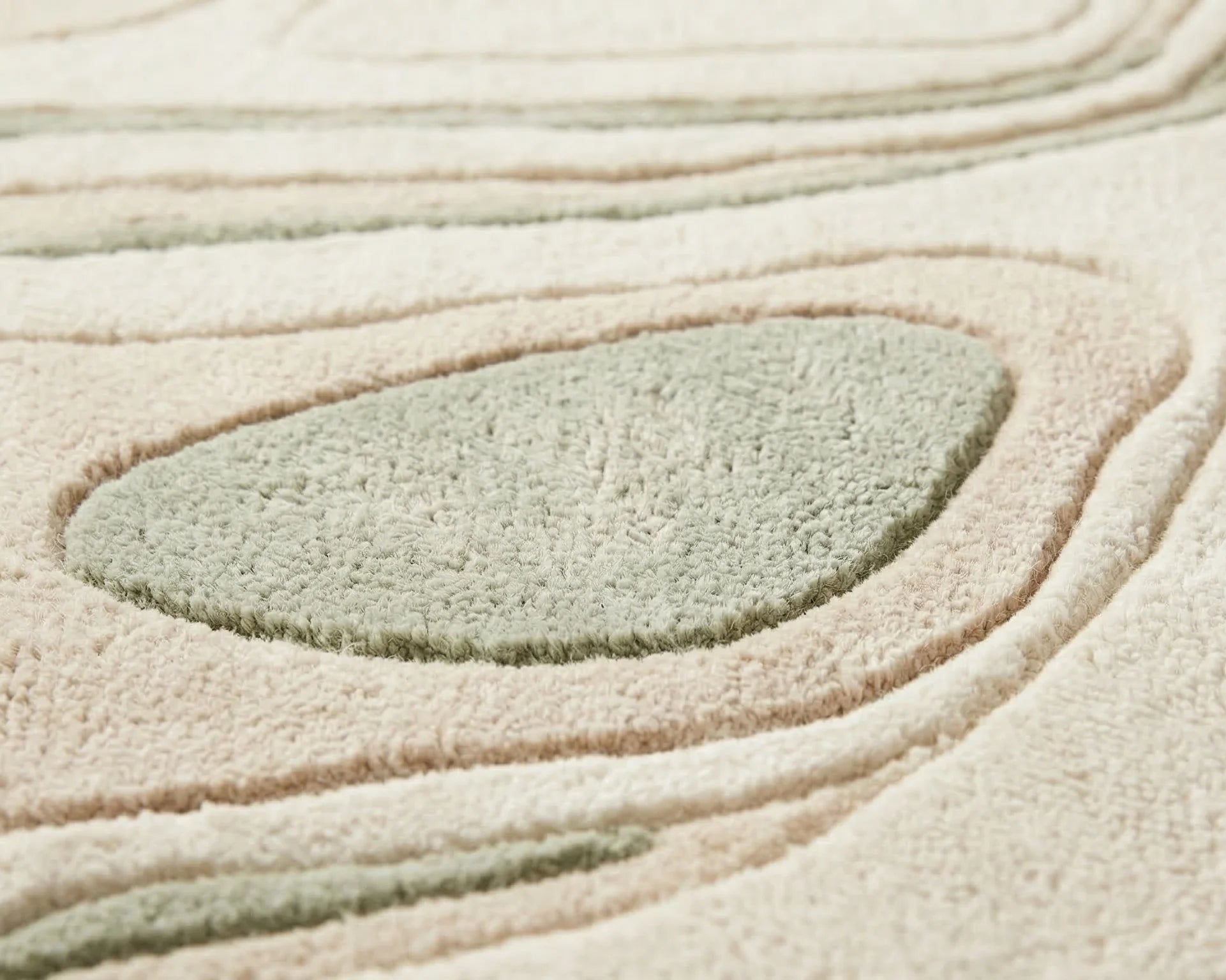 Close-up of textured fabric with wavy pattern